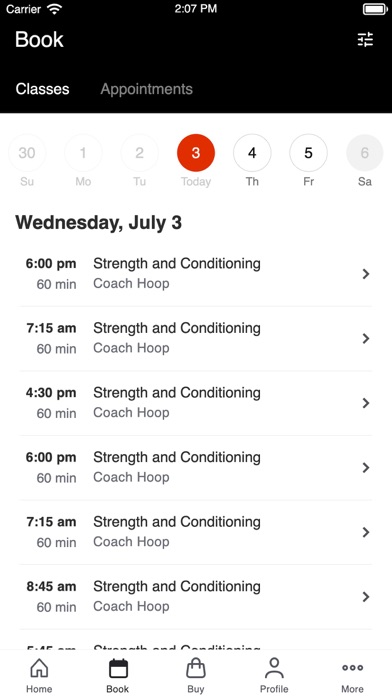 The Athletic Body iPhone screenshot 2 - Health & Fitness app