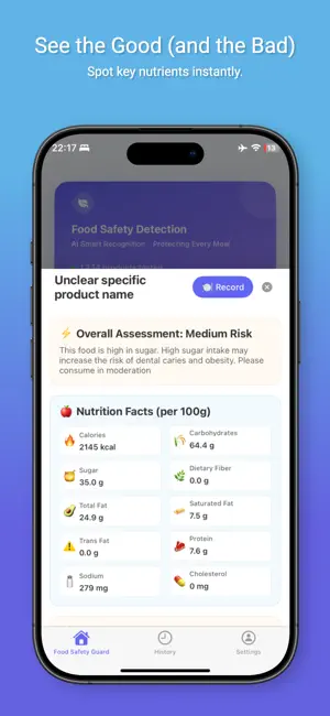 AI Food Check: Food Scanner screenshot 2