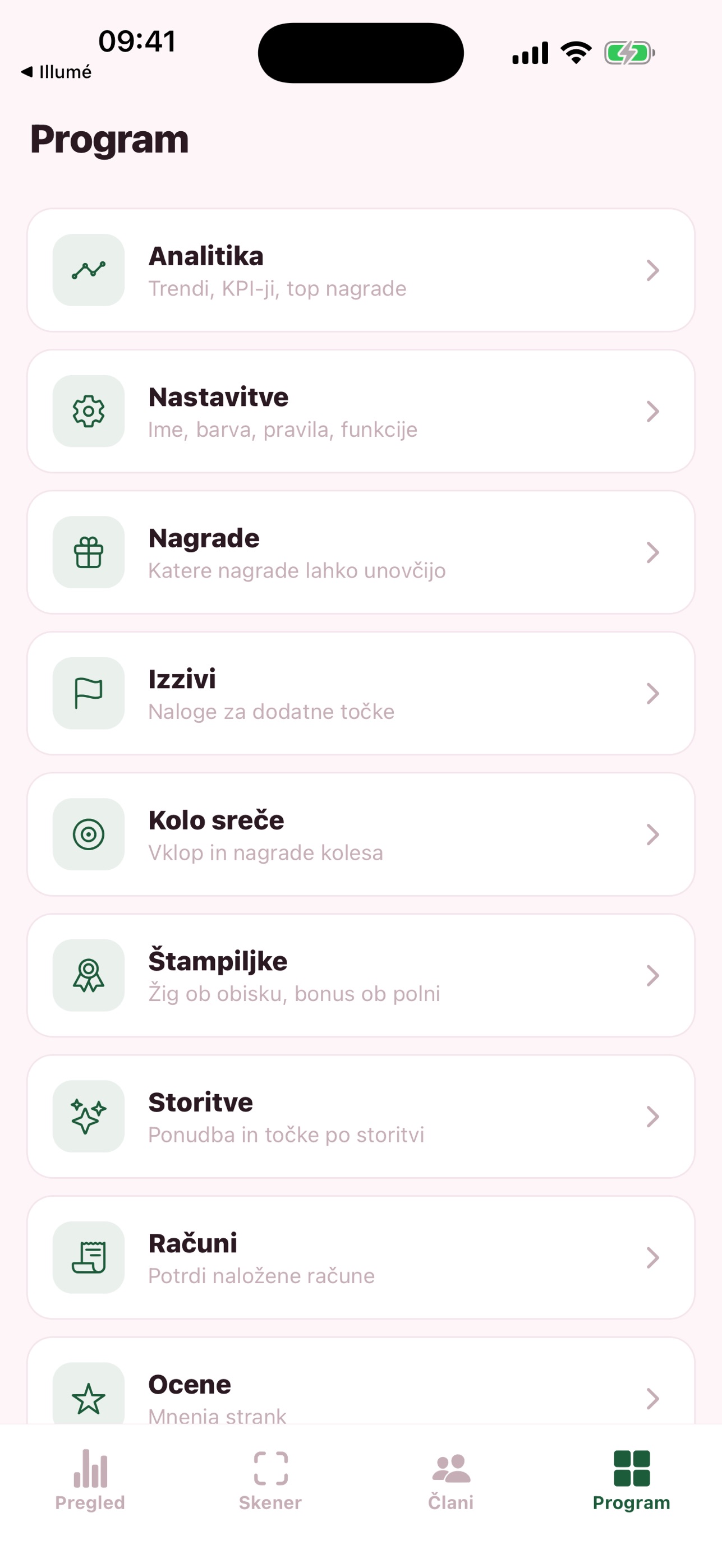 Screenshot 1 of Illumé Business