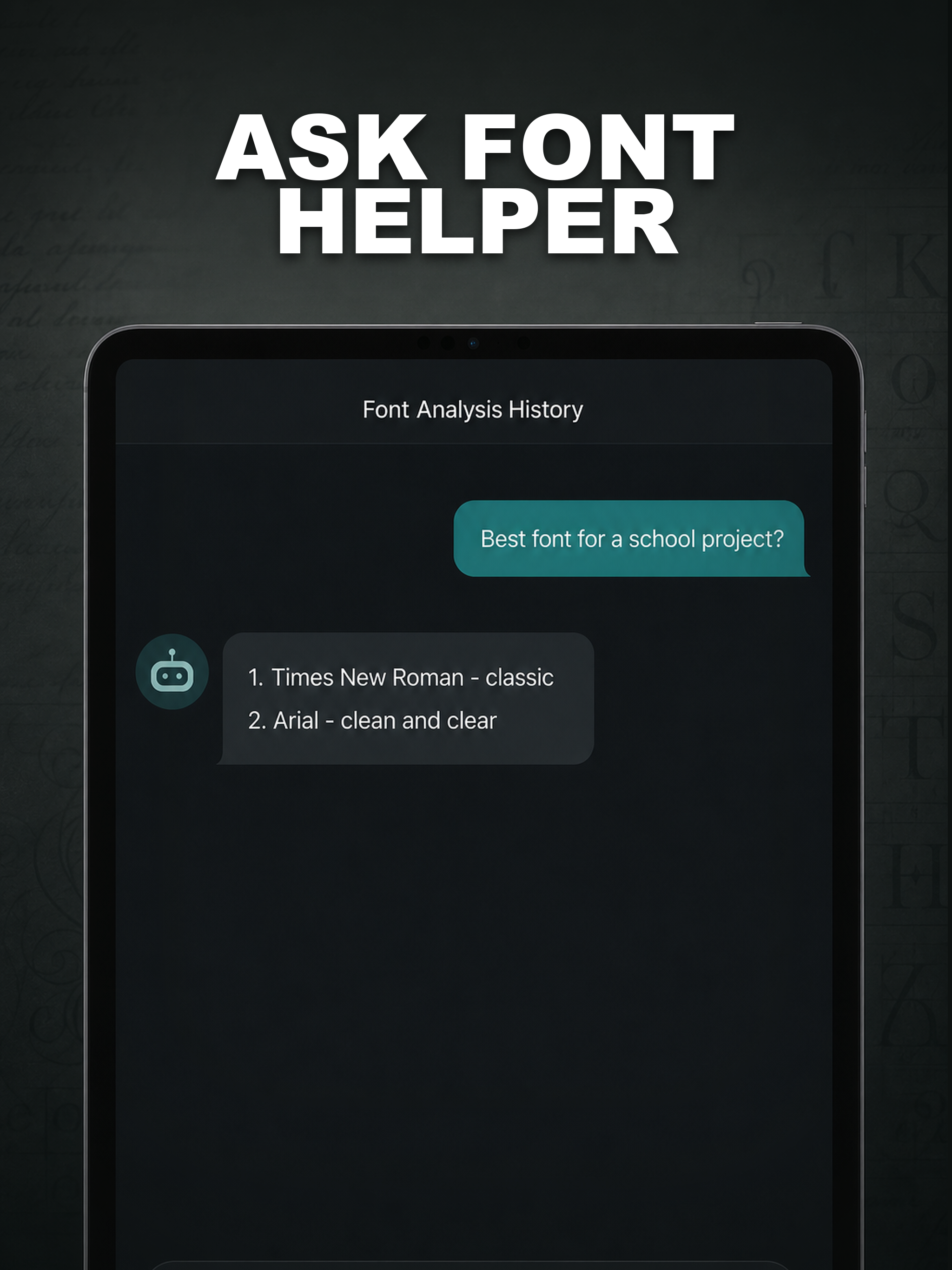 Fonti: Font Finder Ai screenshot 9