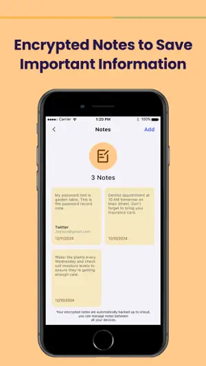 MIX SafeNote Keeper screenshot 3