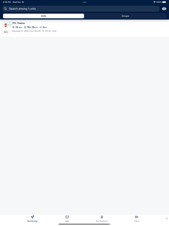 TrackingForLess iPad screenshot 1 - Navigation app