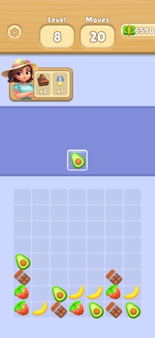 Drop Food Merge iPhone screenshot