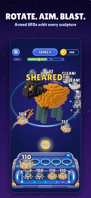Voxel Orbit: Cube Pop Puzzle screenshot 3