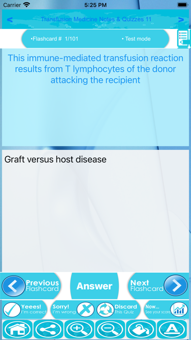 Transfusion Medicine Exam Prep Screenshot