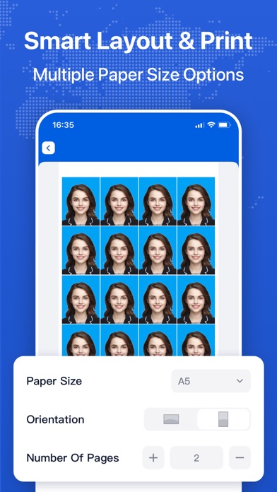 PhotoID: Passport Photo Maker Screenshot