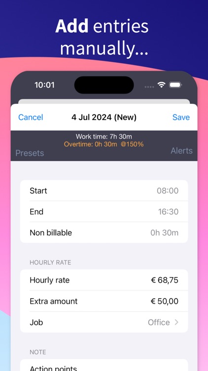 Salarybook Time Tracking screenshot-5