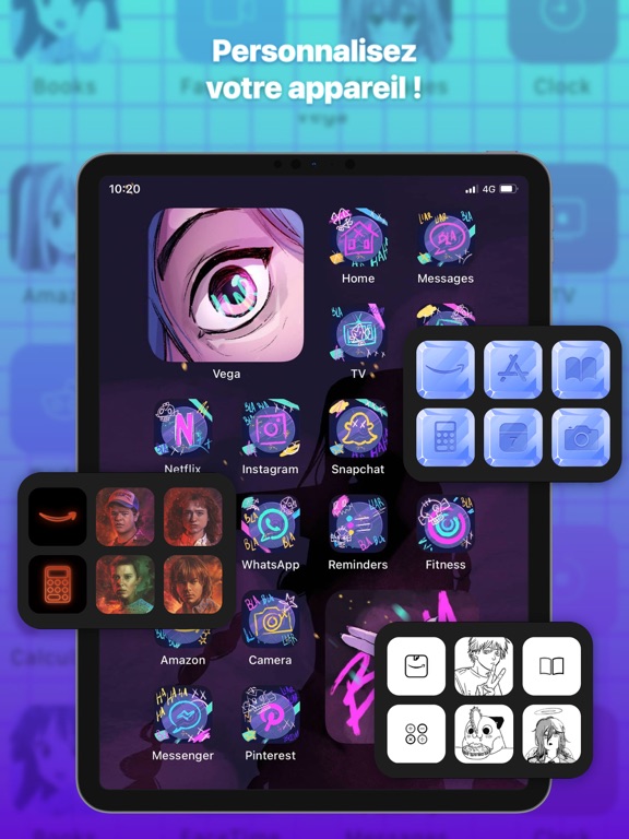 Screenshot #6 pour Vega: Thème, Widgets e Icône