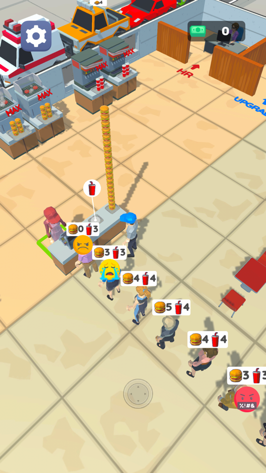 #4. Burger Ready Here (iOS) 由: piGames