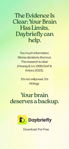 Daybriefly: AI Notes & Briefs screenshot
