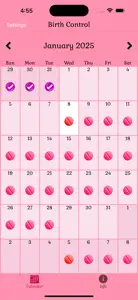 Birth Control Pill Reminder screenshot #1 for iPhone