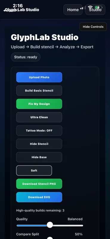 GlyphLab Studio screenshot 2 of 3