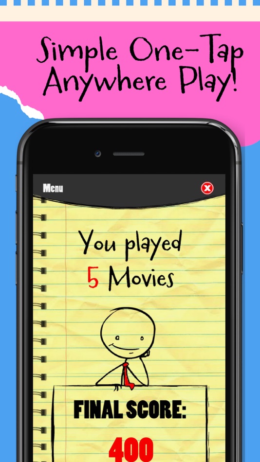#7. Stick-Figure Movie Trivia (iOS) 由: One Tap Trivia