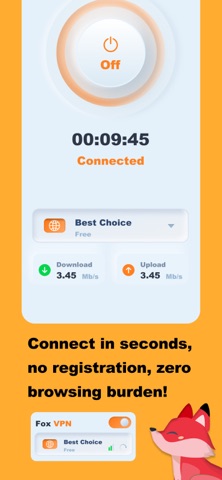 Fox VPN - Fast & Secure VPN Screenshot 1 of 5
