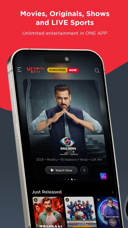 Vi Movies & TV - 20 OTTs in 1