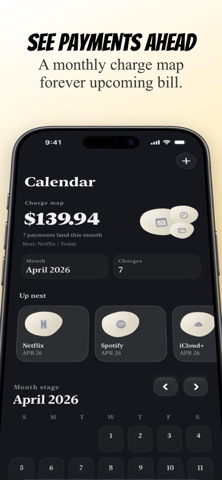 Subscription Tracker: Pebble Screenshot 4 of 6