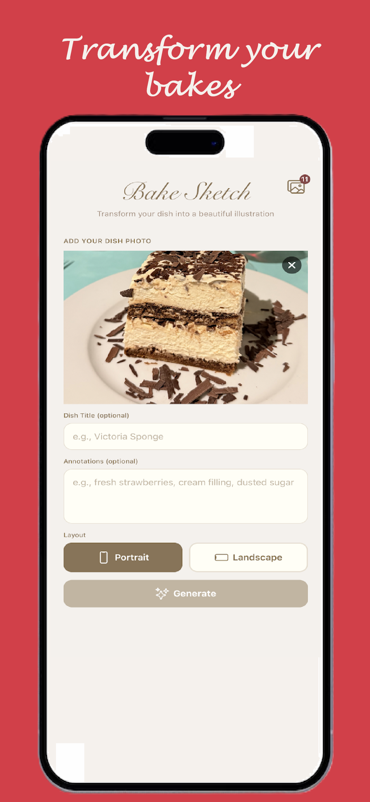 Bake Sketch screenshot 2