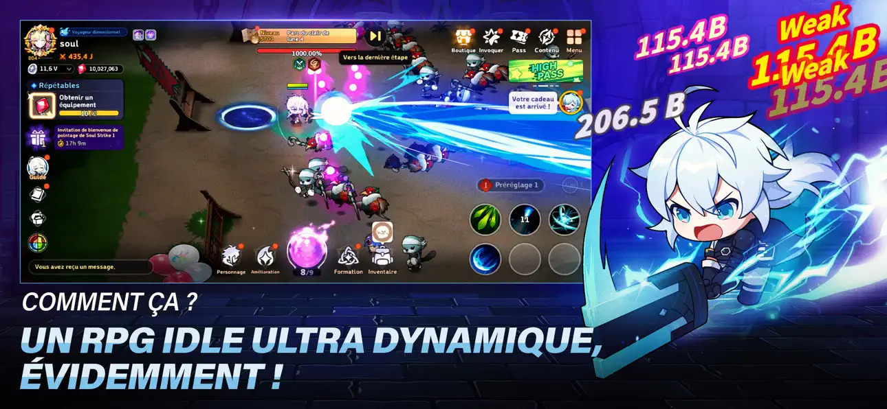 Soul Strike iOS Mod IPA screenshot 3 - iOS game interface