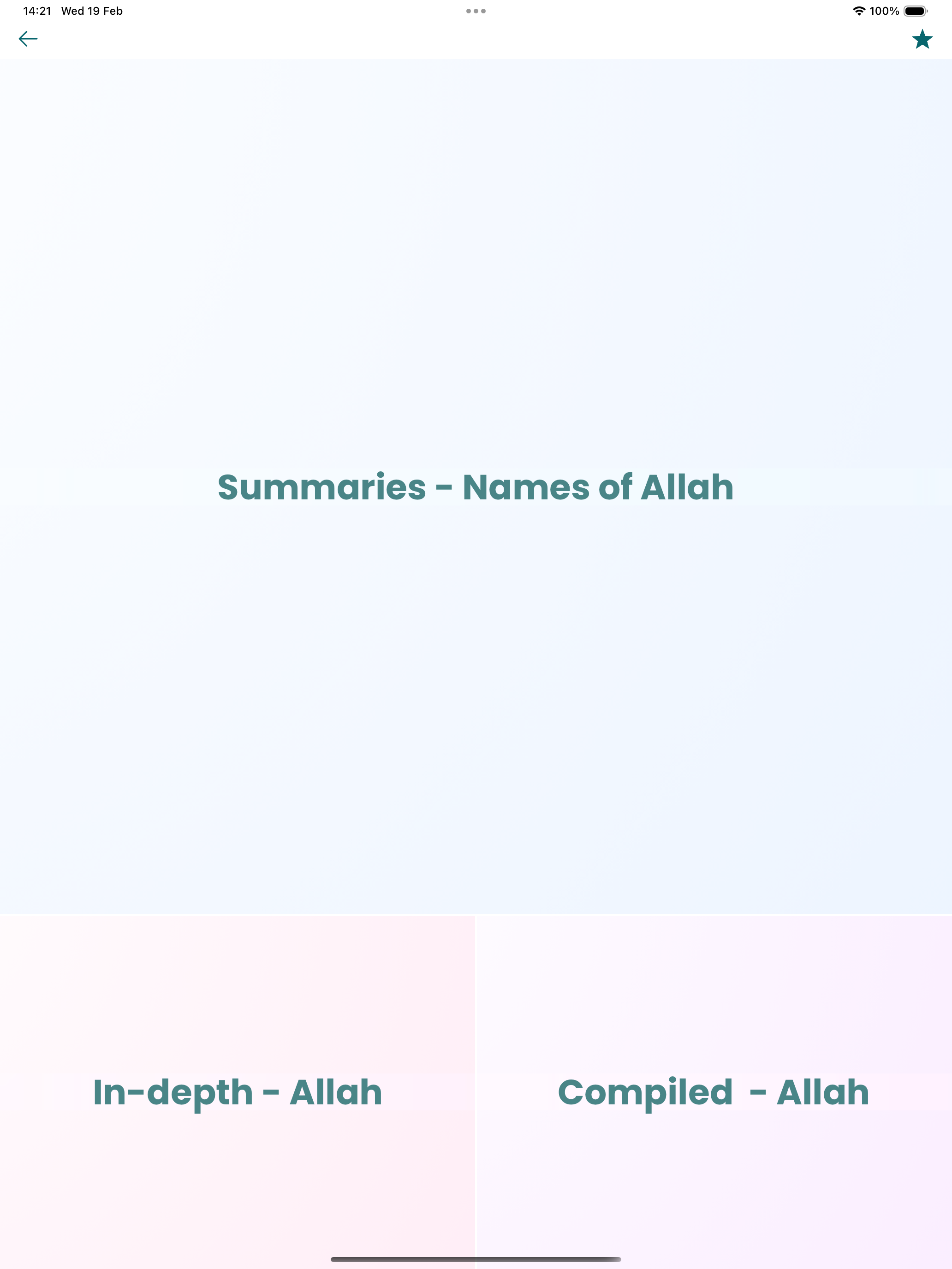 Islam - the way of peace