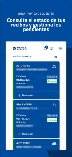 Reale Seguros ES iPhone screenshot 2