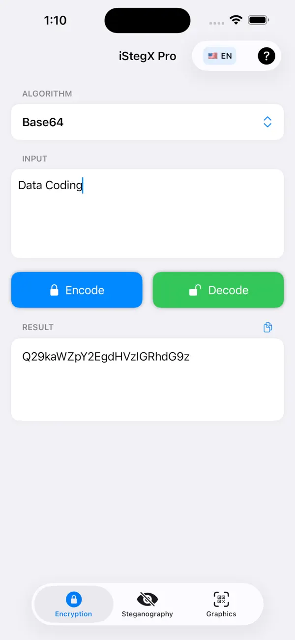 Screenshot #2 pour iStegX