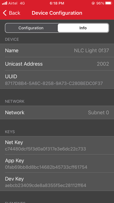 Screenshot 4 of Bluetooth mesh by Silicon Labs App