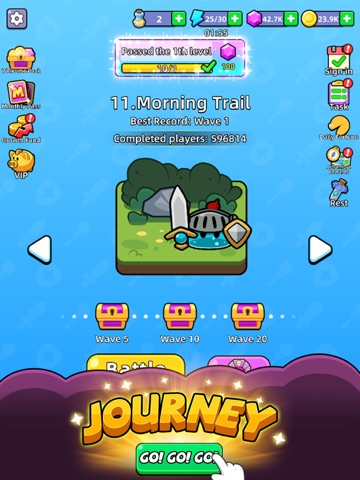 Rumble Bag: backpack battle iPad screenshot