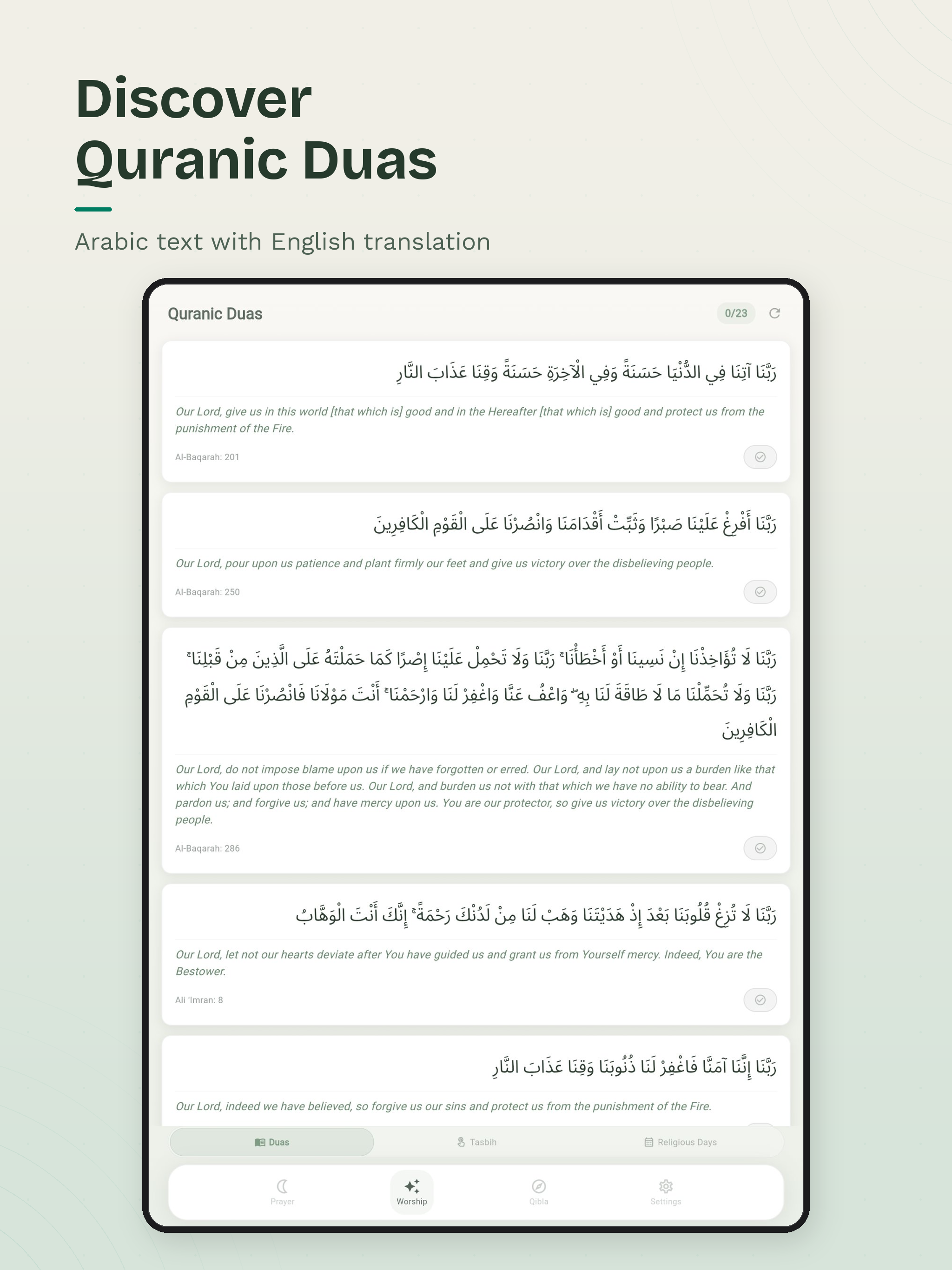 Nida: Prayer Times & Athan screenshot 10