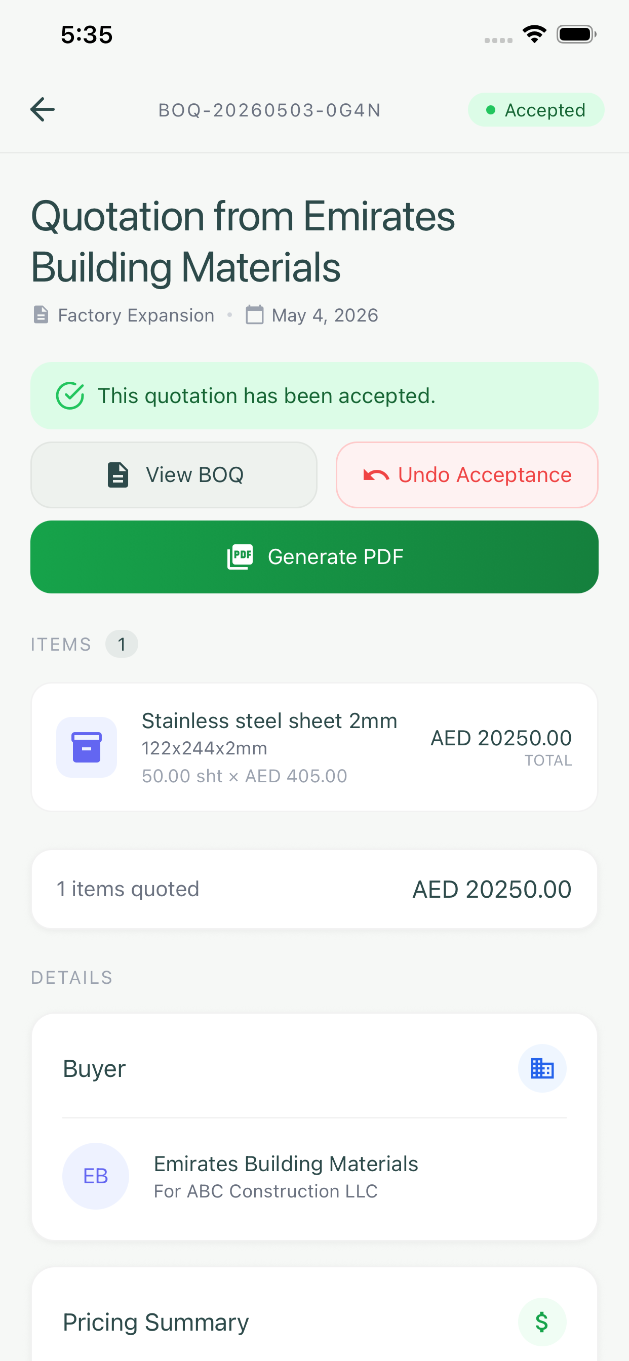 Procurement KSA