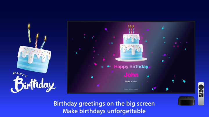Screenshot #1 pour Happy Birthday Cards & Wishes