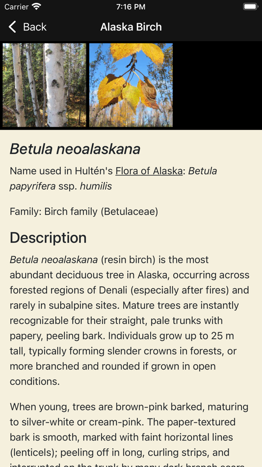 #5. DenaliFlora Interactive Key (iOS) Bởi: LucidMobile