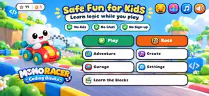 Momoracer: Kids Coding Blocks screenshot 1