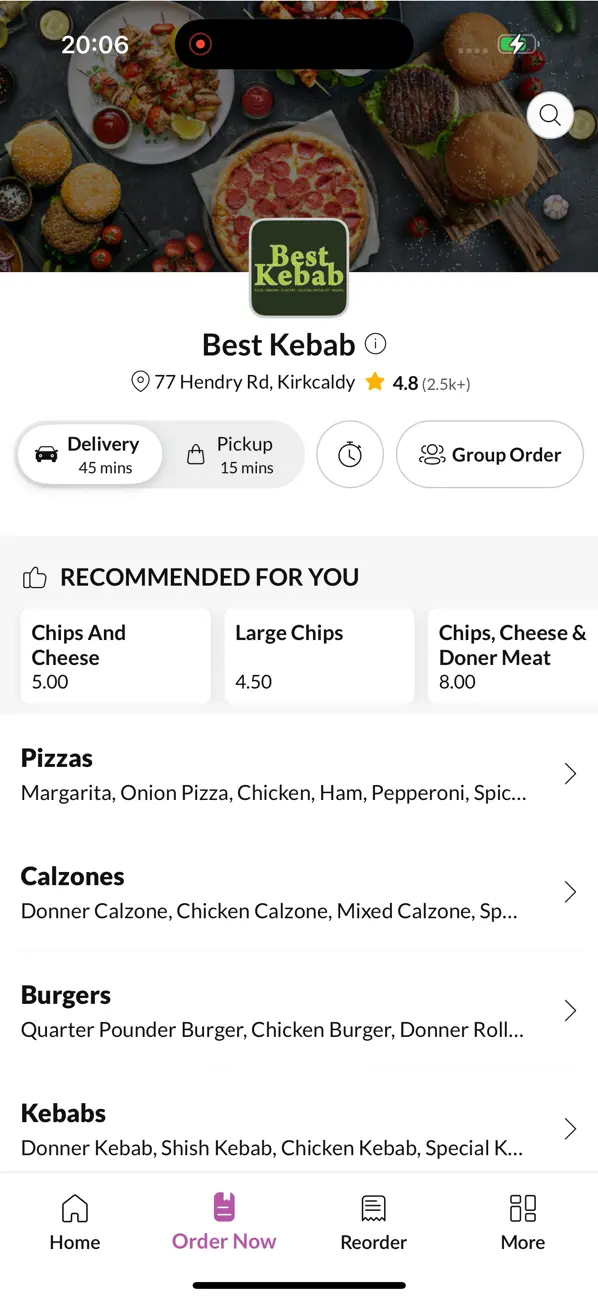 Screenshot #2 pour Best Kebab Kirkcaldy