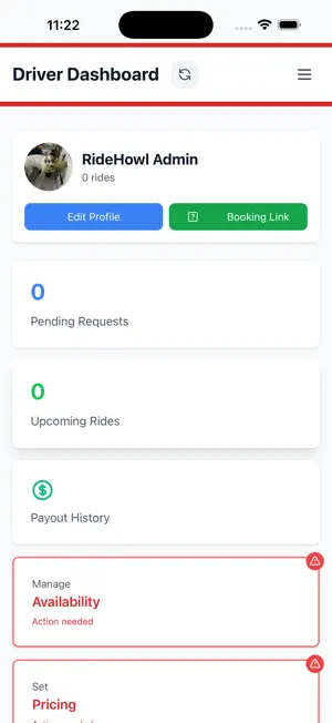 RideHowl screenshot 1
