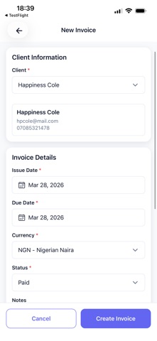 Invoyq screenshot