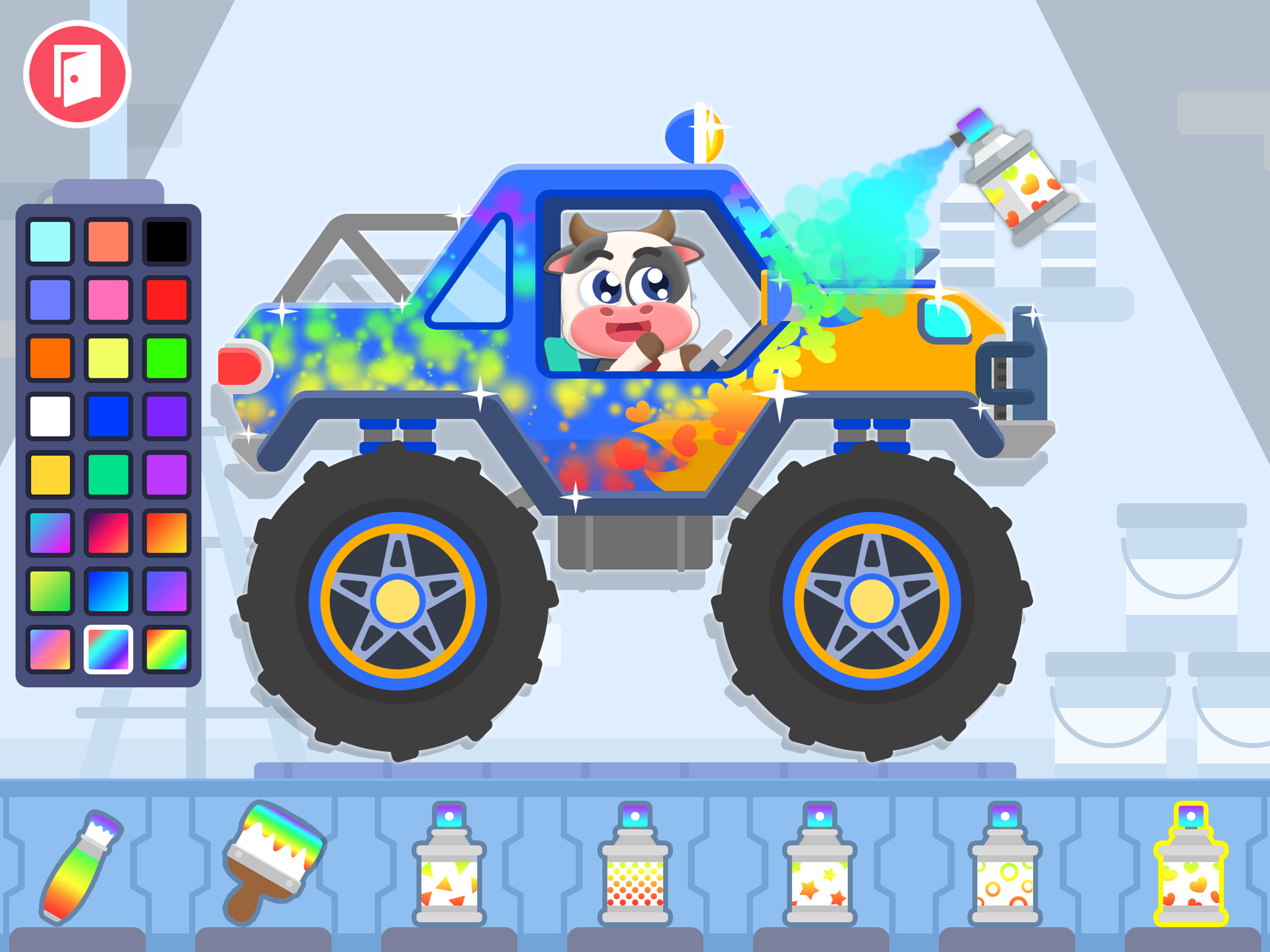 Car Wash Car Games for kids