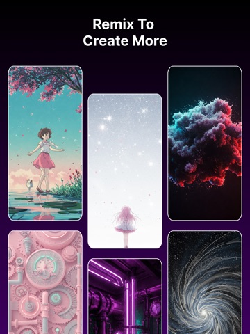Blum - AI Wallpapers iPad screenshot
