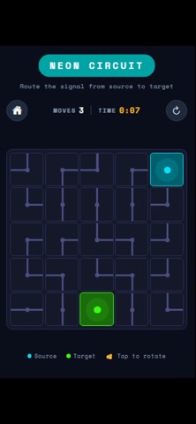 Neon Circuit screenshot