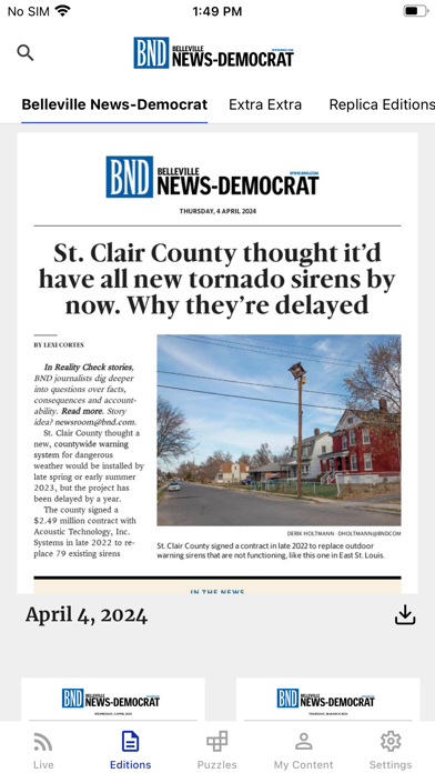 Belleville News Democrat Newsのおすすめ画像2