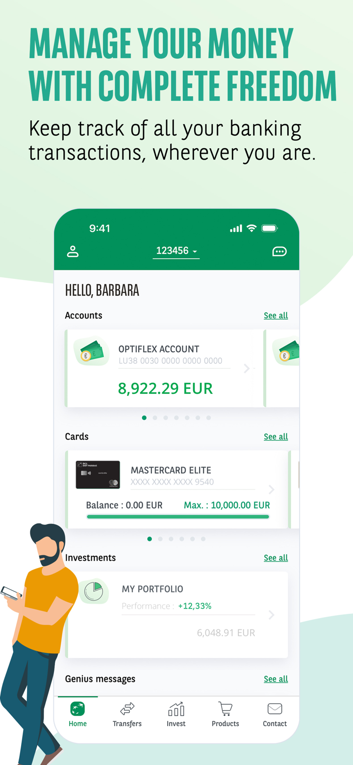 Web Banking screenshot 1