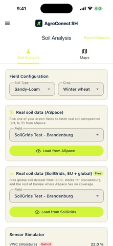 AgroConectSH screenshot