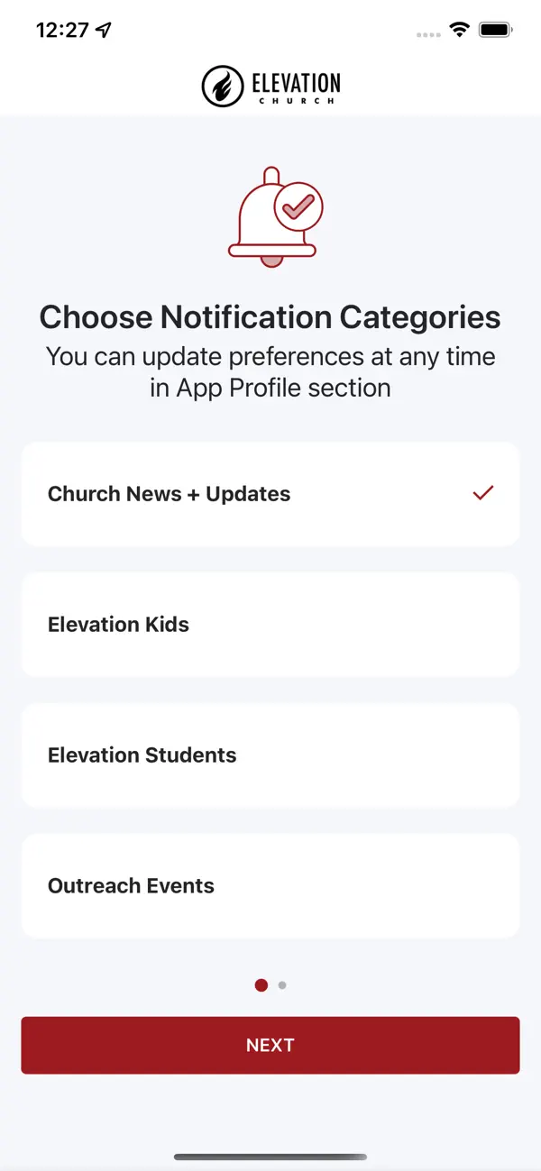 Screenshot #1 pour Elevation Church STL
