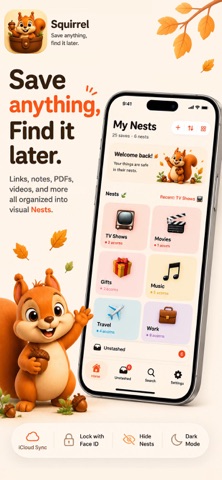 Squirrel: Save & Organize Screenshot 2 of 4