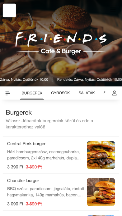 Friends Burger Screenshot