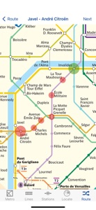 Metro Paris - Map & Routes screenshot #2 for iPhone