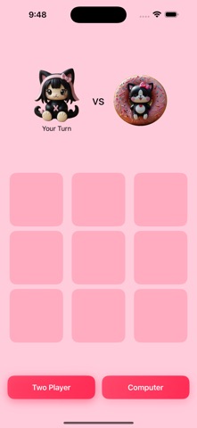 Cutest Tic Tac Toe Lite Screenshot 2 of 3