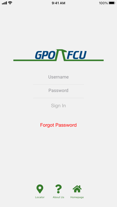 Government Printing Office FCU Screenshot