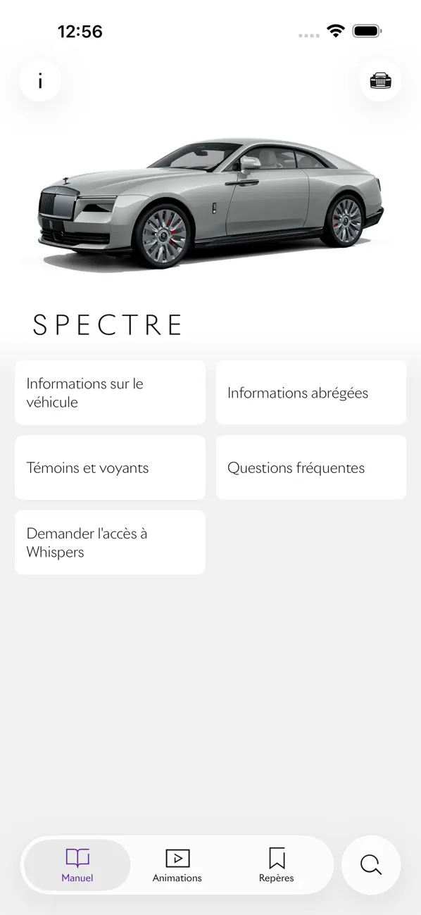 Screenshot #1 pour Rolls-Royce Vehicle Guide