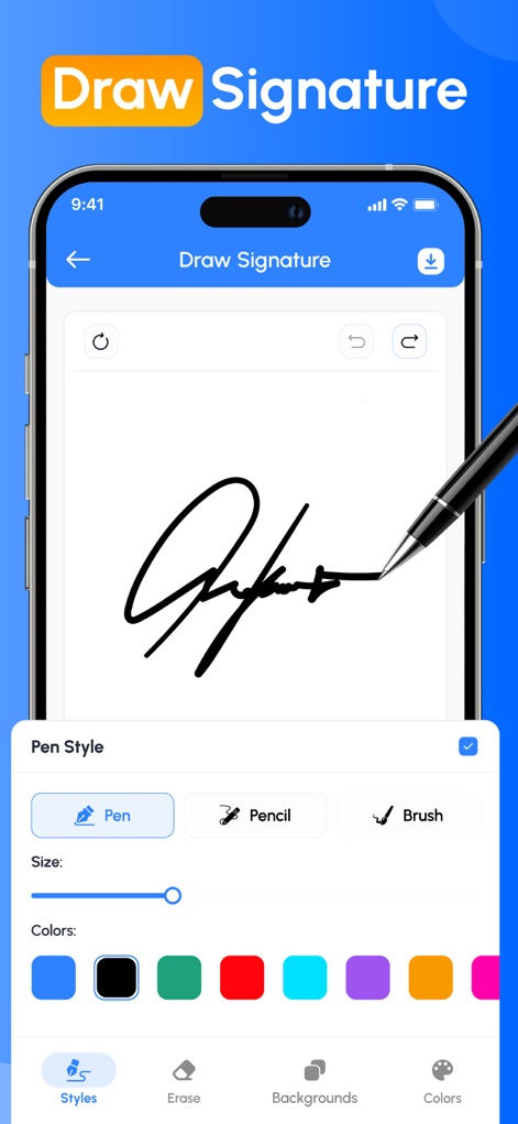 Signature Creator: Signing app - Productivity App | MWM