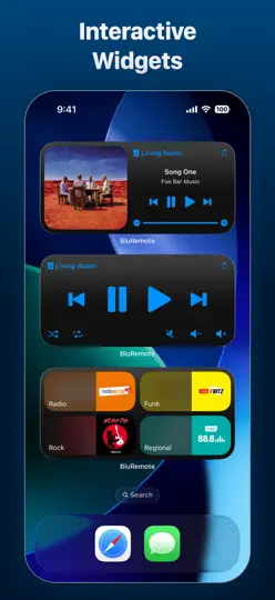 Скриншот BluRemote - BluOS Controller на iPhone 3